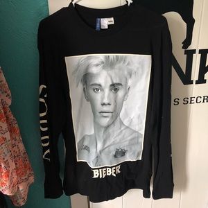 H&M JUSTIN BIEBER SHIRT